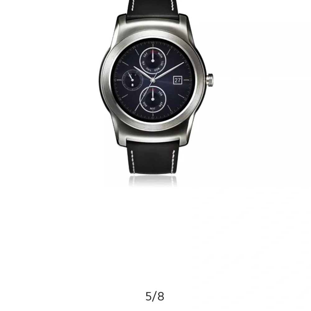 LG Silver/Black Smartwatch